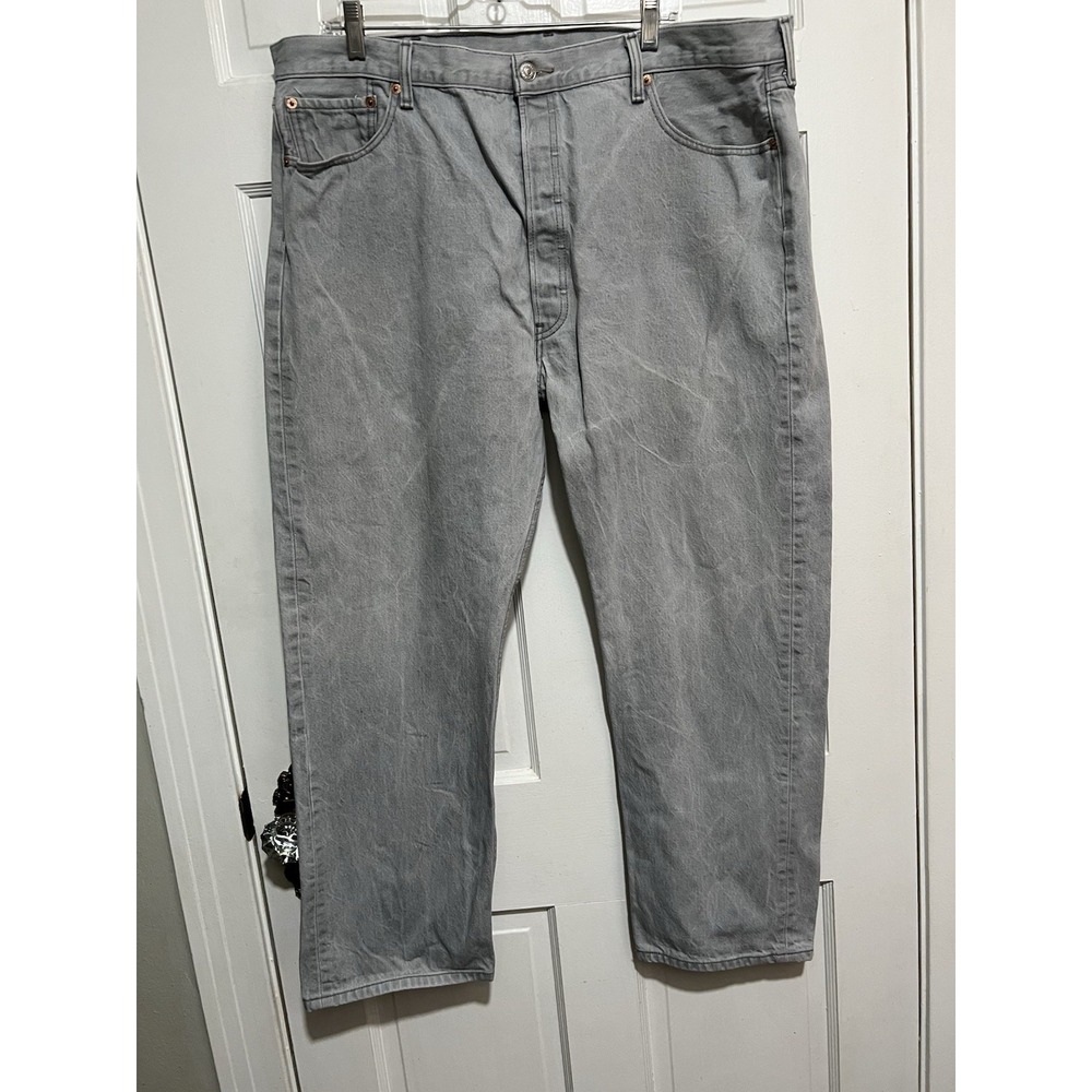 Mens Grey Levi 501 Size 44x32